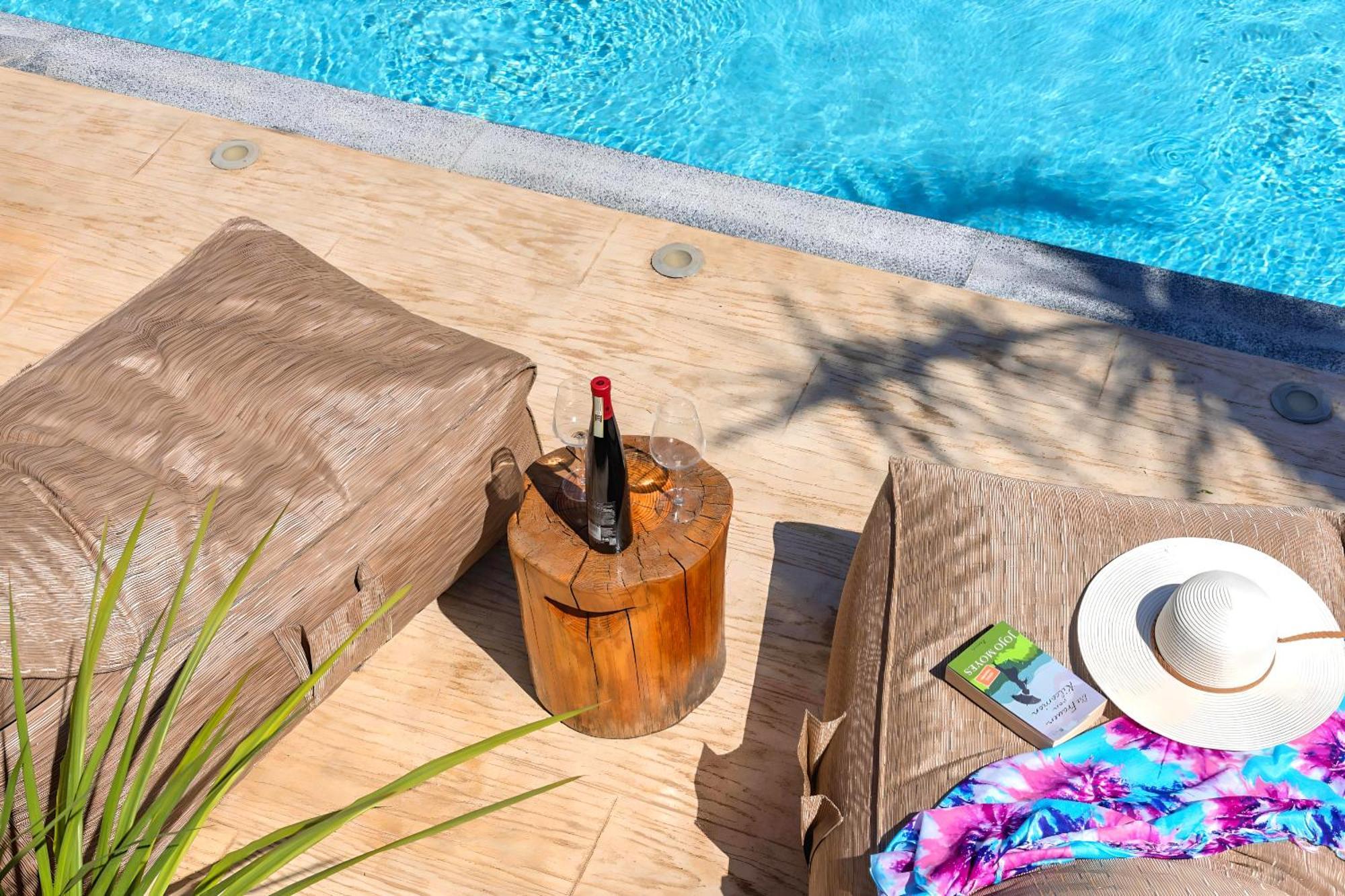 Minoas Villas Heated Pool Kournás Exterior foto